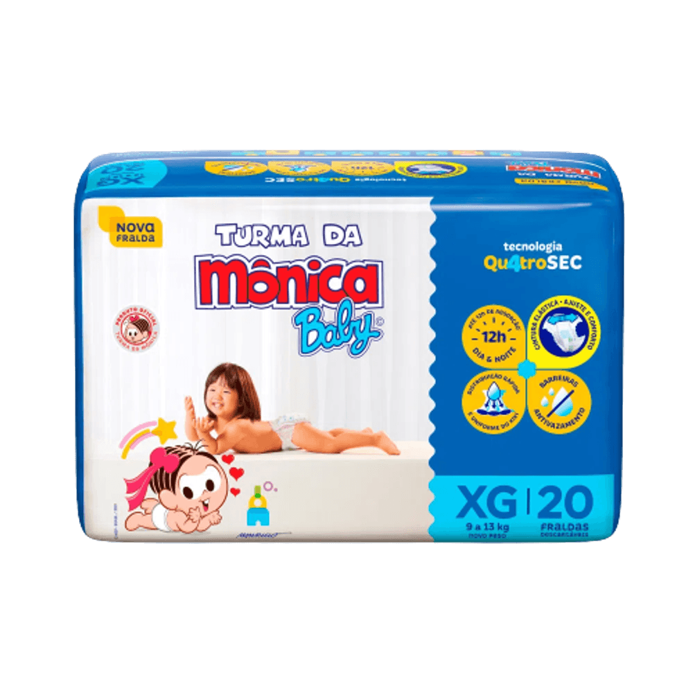 Fralda Personal Soft E Protect Jumbo XG Com 18 Unidades - Lojas Rede