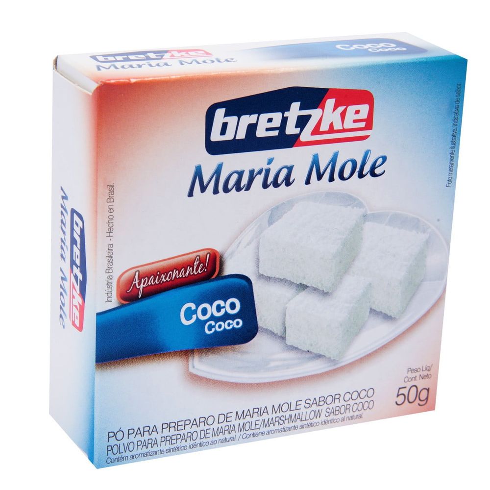 Maria Mole de Coco - Produtos